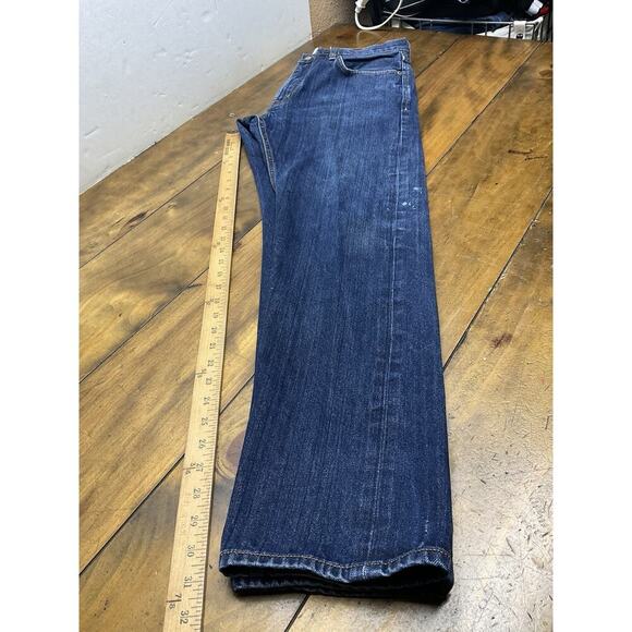 Billionaire Boys Club BBC Denim Astronaut Jeans Embroidered Blue Men's 34 - Picture 12 of 12